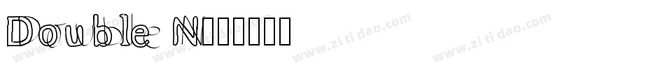 Double N字体转换